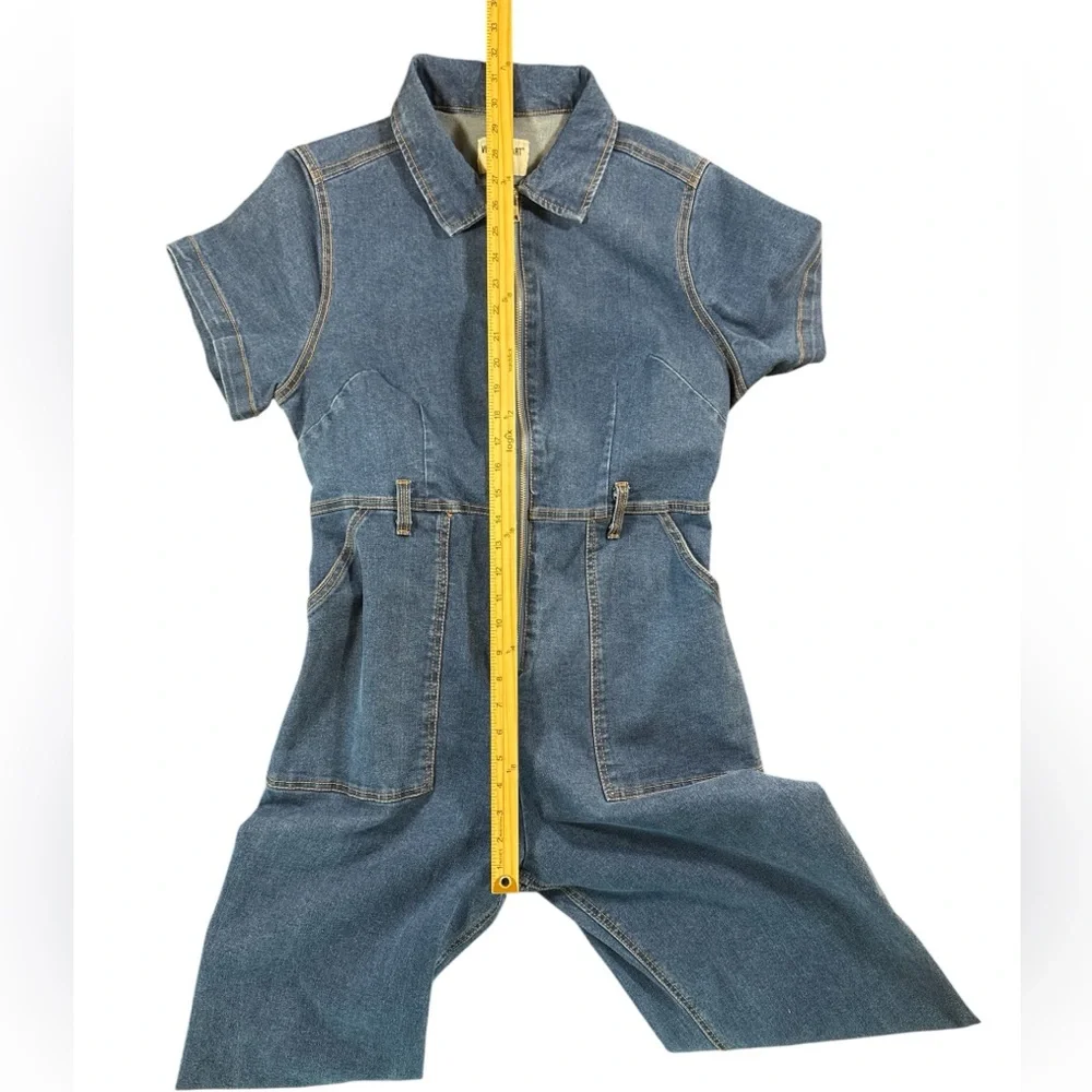 Velvet Heart‎ Blue Denim Jumpsuit